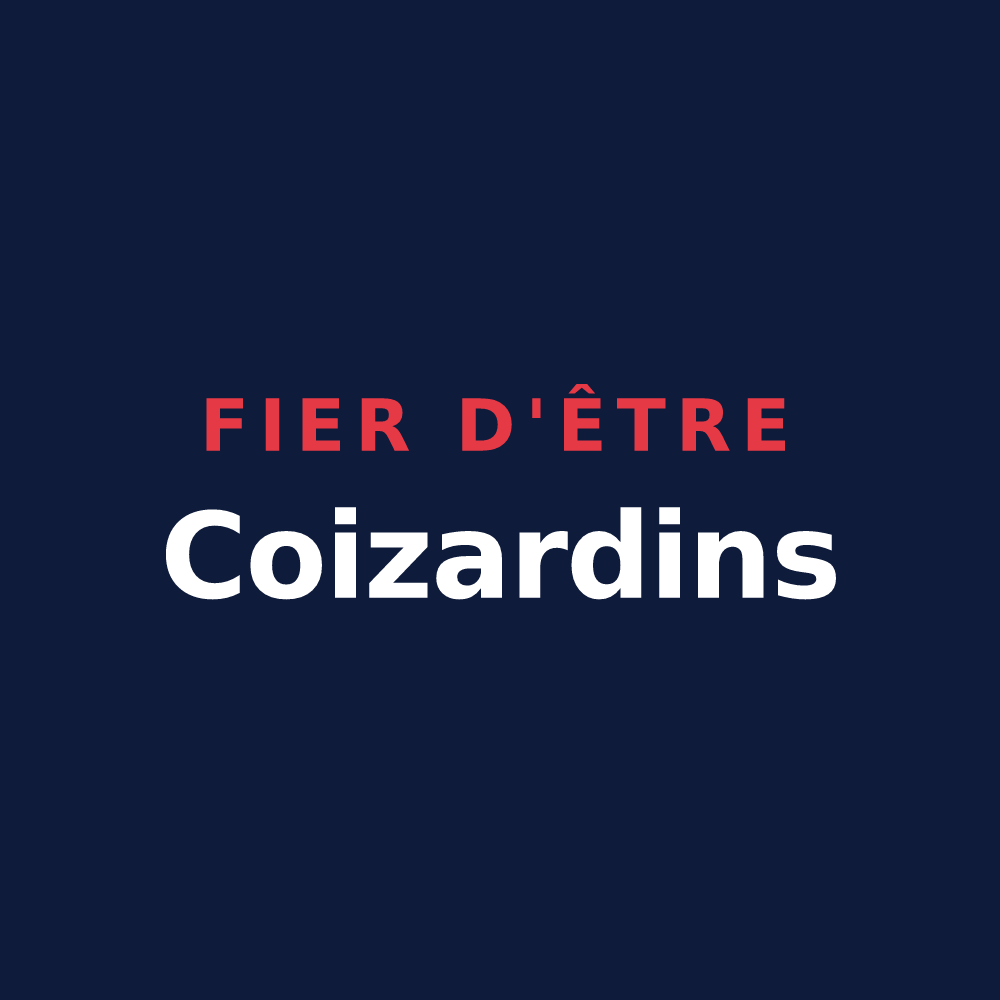 T-shirt « Fier d'être Coizardins » — design pour Coizard-Joches