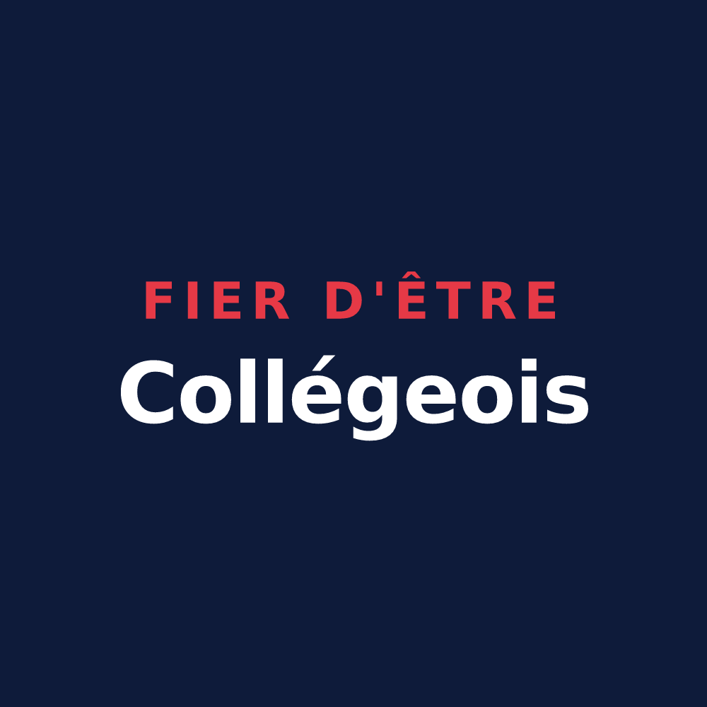 T-shirt « Fier d'être Collégeois » — design pour Collégien