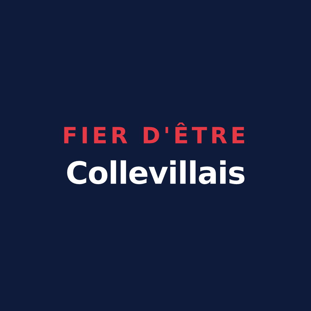 T-shirt « Fier d'être Collevillais » — design pour Colleville-Montgomery