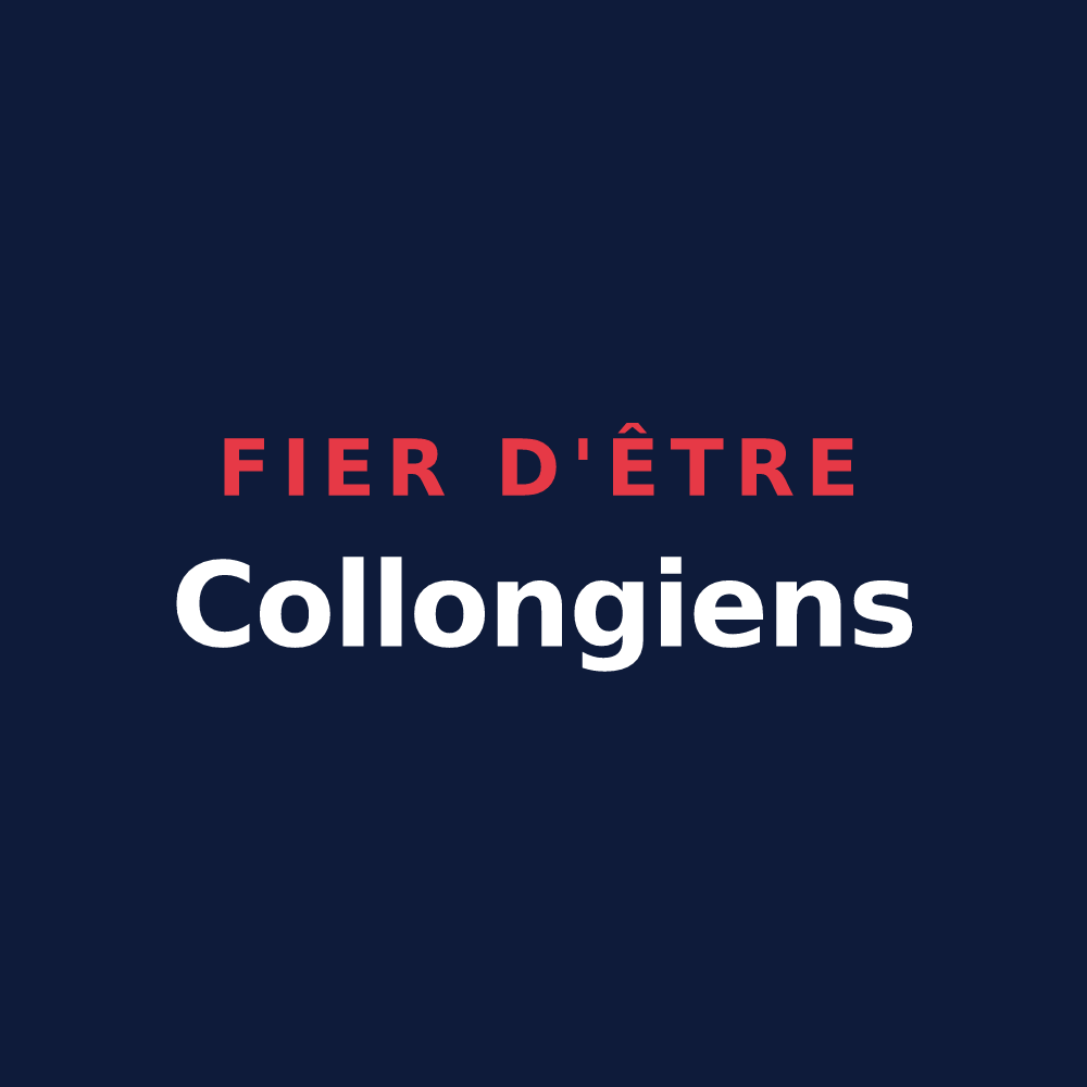 T-shirt « Fier d'être Collongiens » — design pour Collonge-en-Charollais
