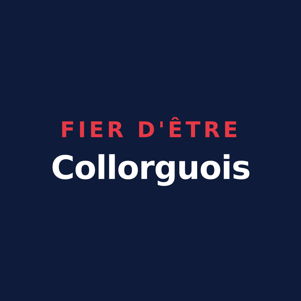 T-shirt « Fier d'être Collorguois » — design pour Collorgues