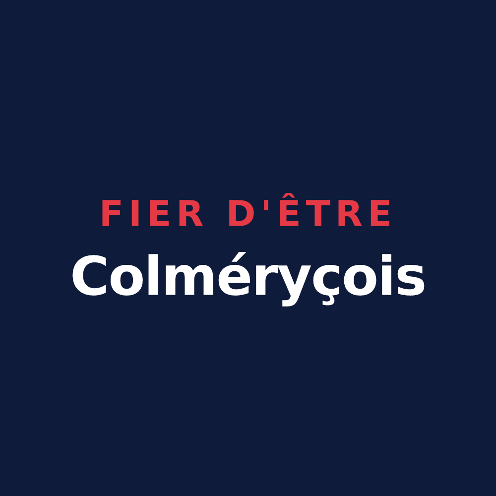T-shirt « Fier d'être Colméryçois » — design pour Colméry