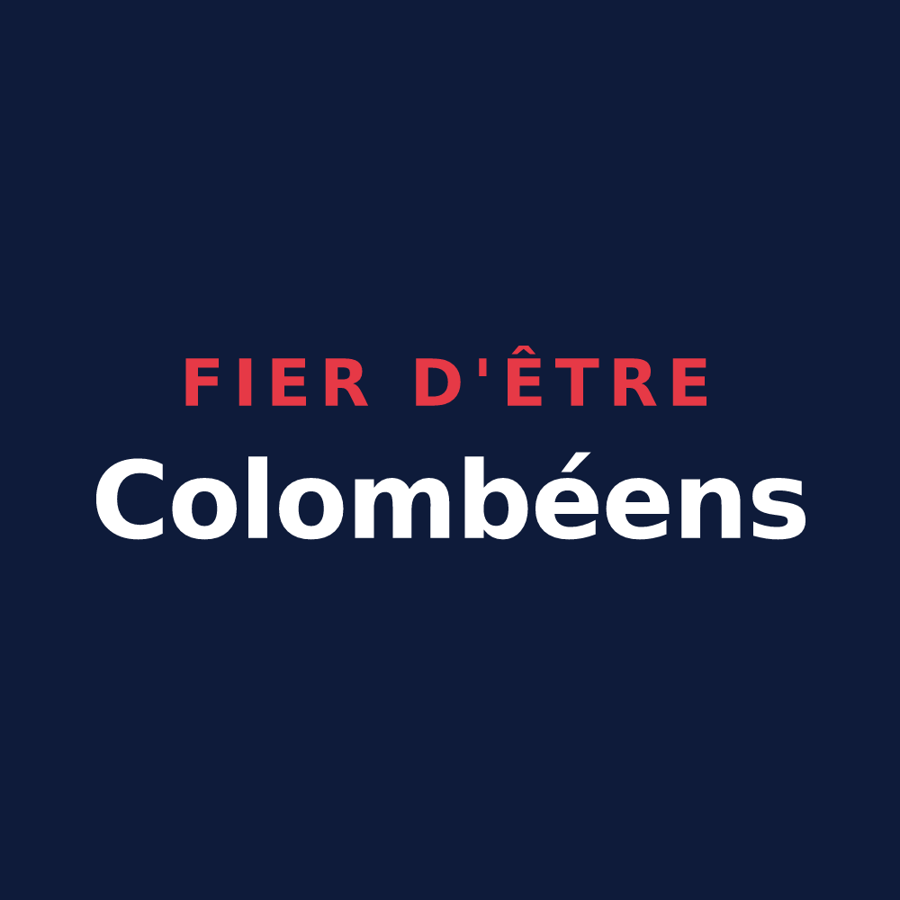 T-shirt « Fier d'être Colombéens » — design pour Colombey-les-Belles