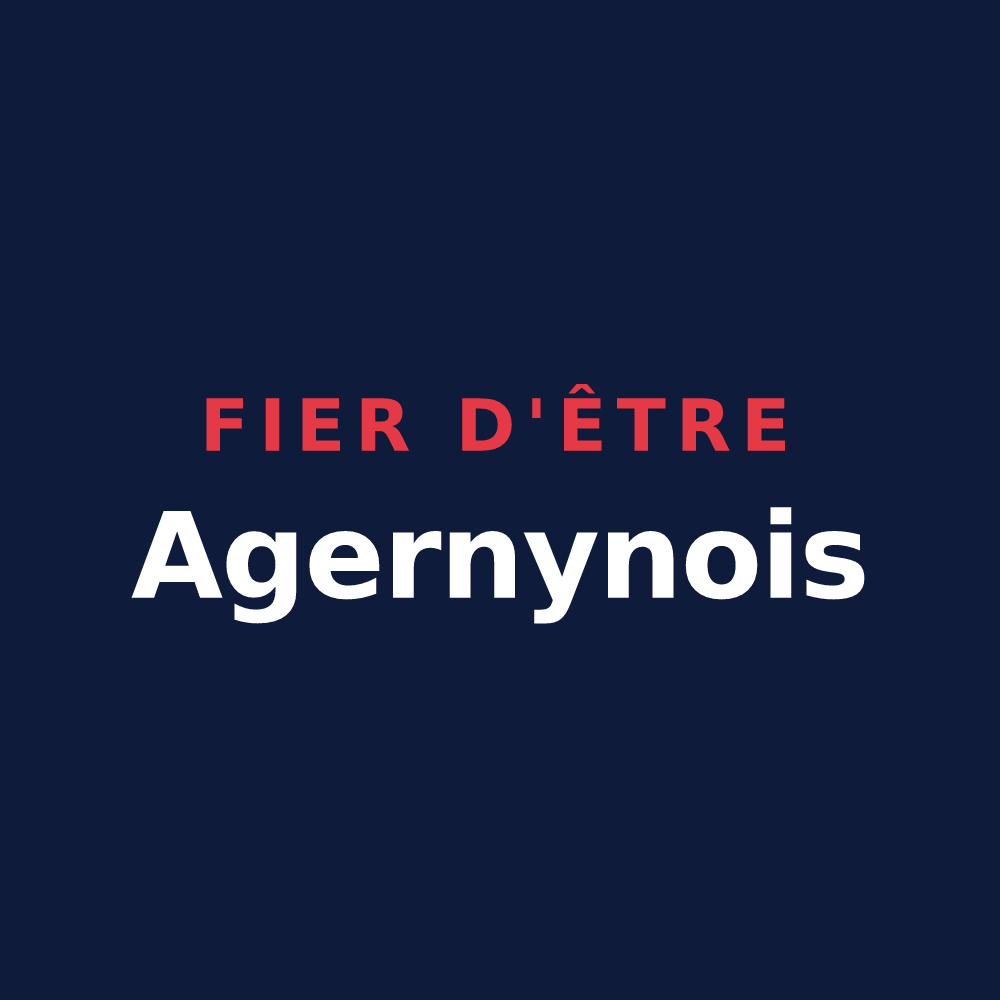 T-shirt « Fier d'être Agernynois » — design pour Colomby-Anguerny