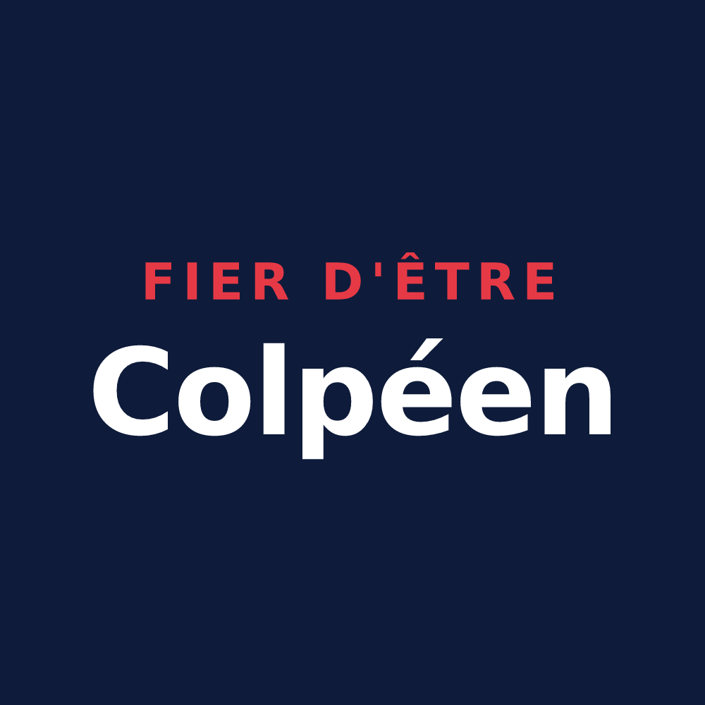 T-shirt « Fier d'être Colpéen » — design pour Colpo