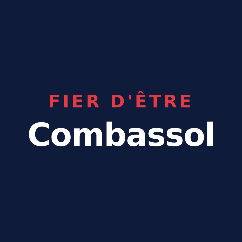 T-shirt « Fier d'être Combassol » — design pour Combas