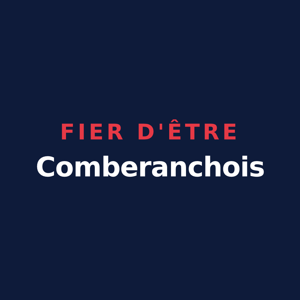 T-shirt « Fier d'être Comberanchois » — design pour Comberanche-et-Épeluche