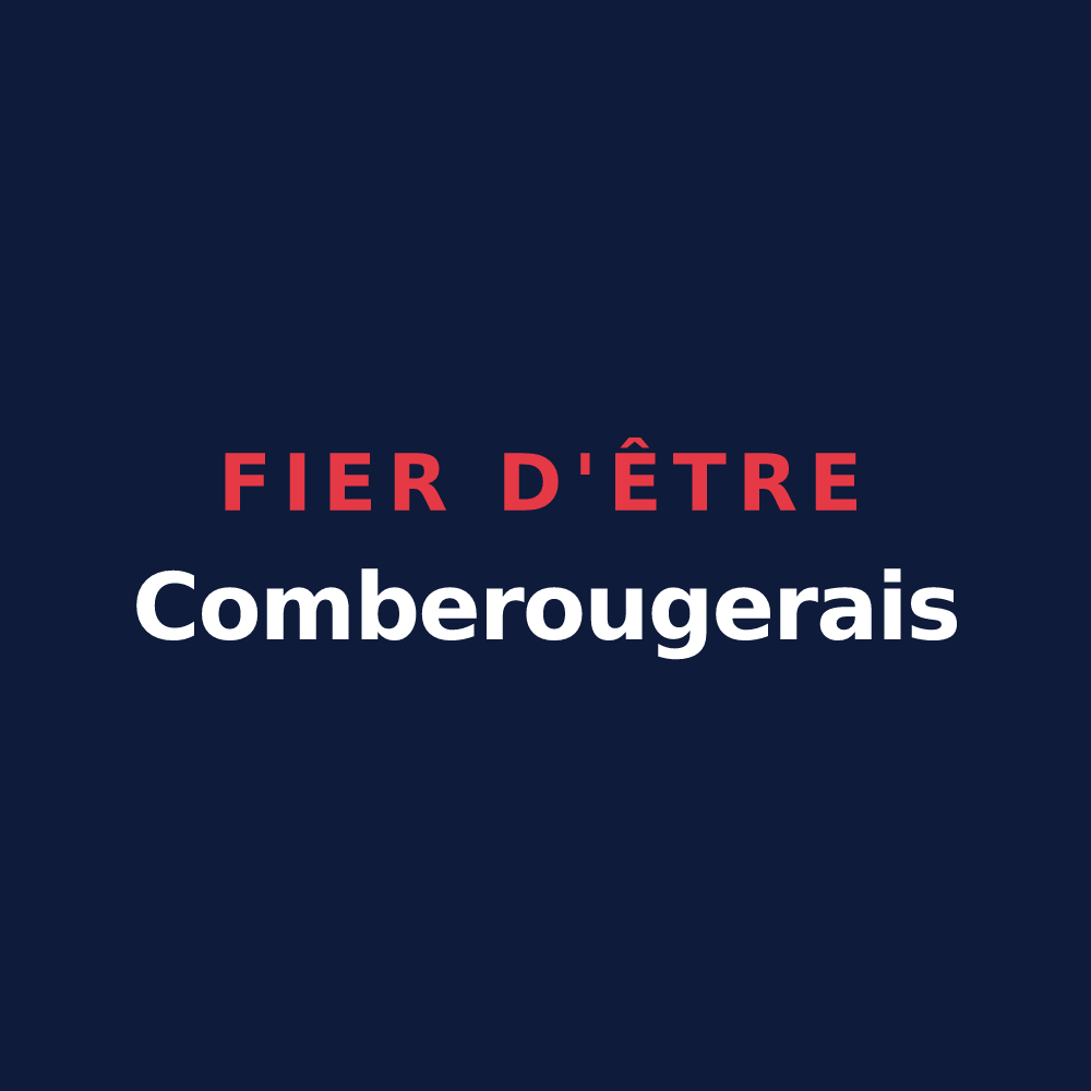 T-shirt « Fier d'être Comberougerais » — design pour Comberouger