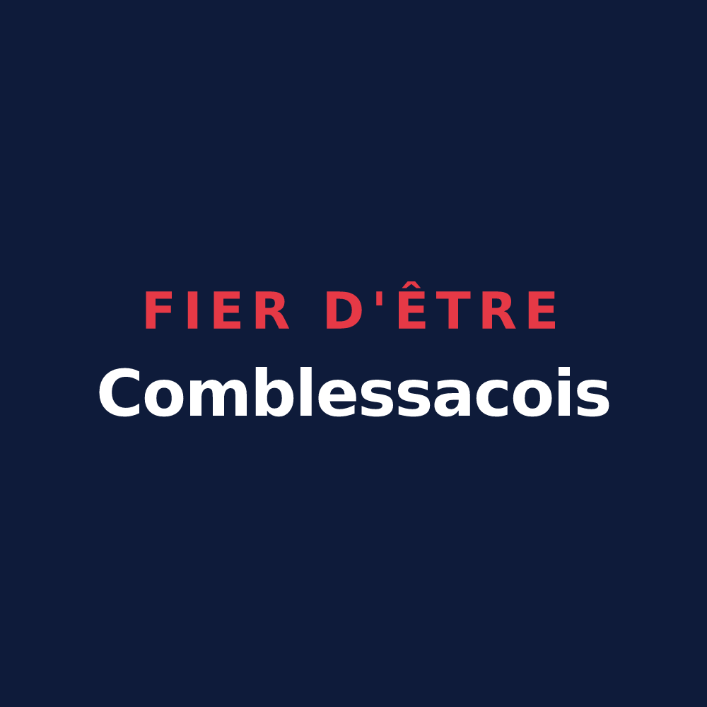 T-shirt « Fier d'être Comblessacois » — design pour Comblessac