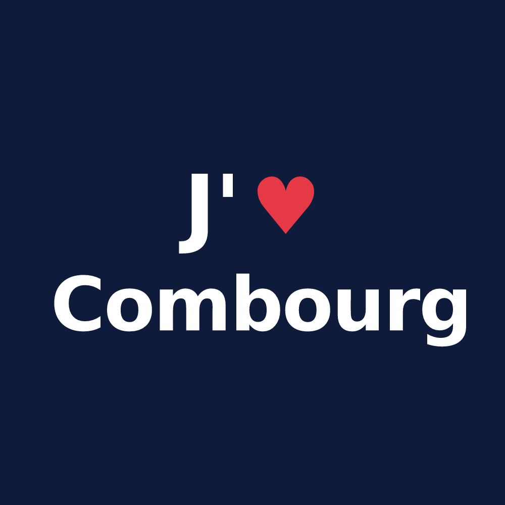 T-shirt personnalisé Combourg — design J'aime Combourg