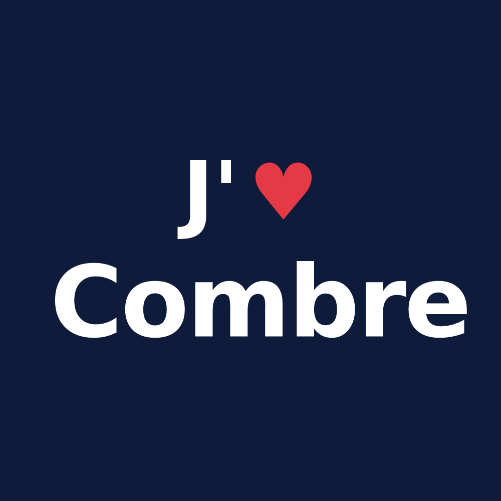 T-shirt personnalisé Combre — design « J'aime Combre » imprimé sur le t-shirt