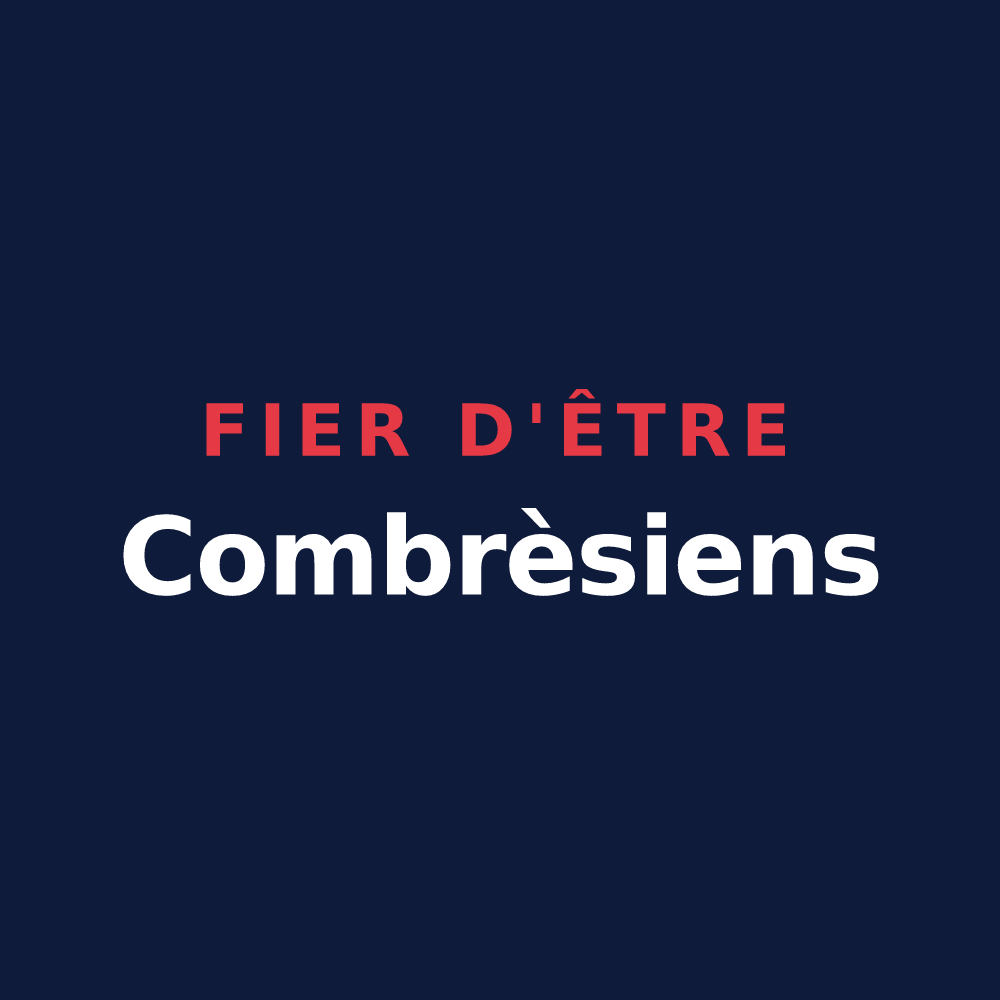 T-shirt « Fier d'être Combrèsiens » — design pour Combreux