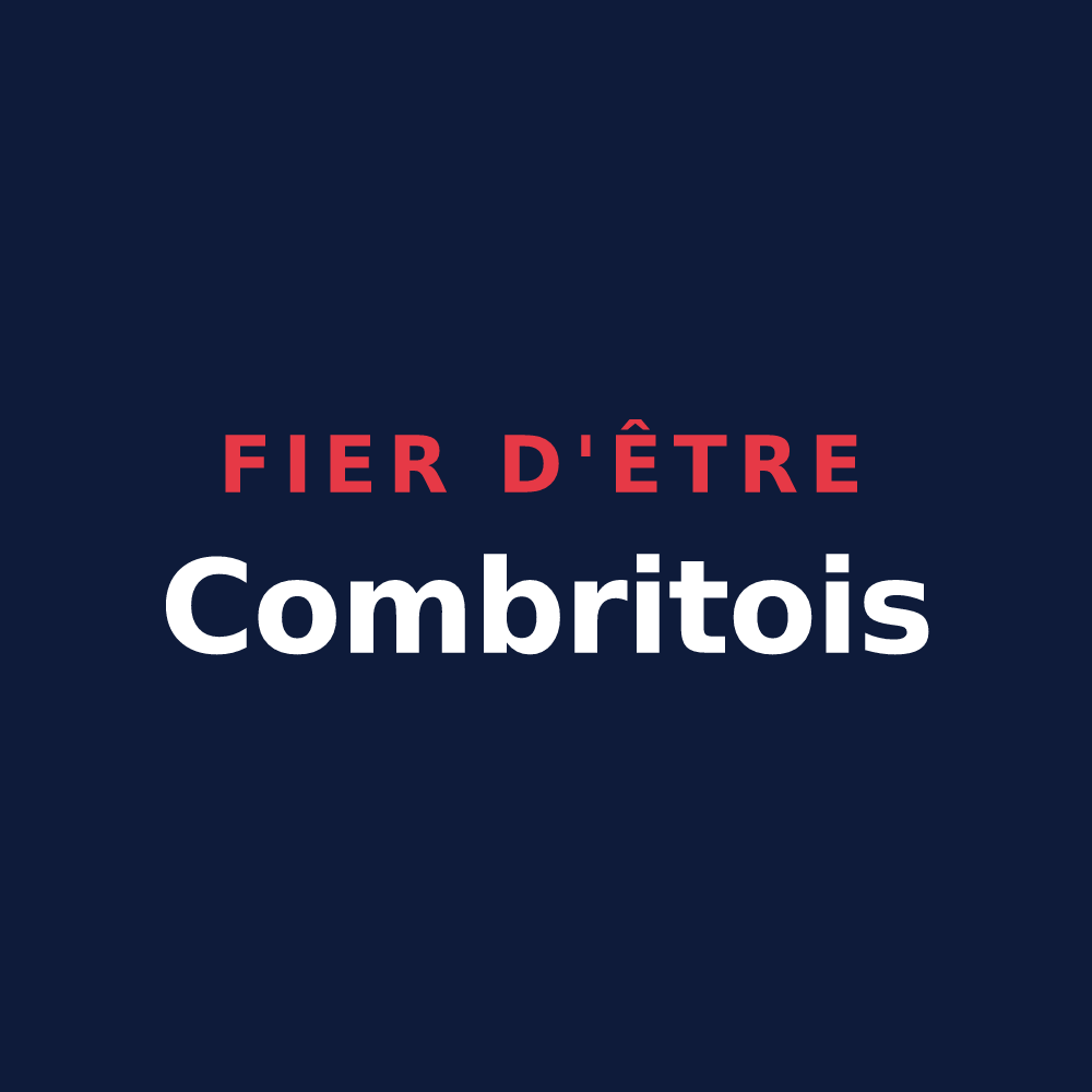 T-shirt « Fier d'être Combritois » — design pour Combrit