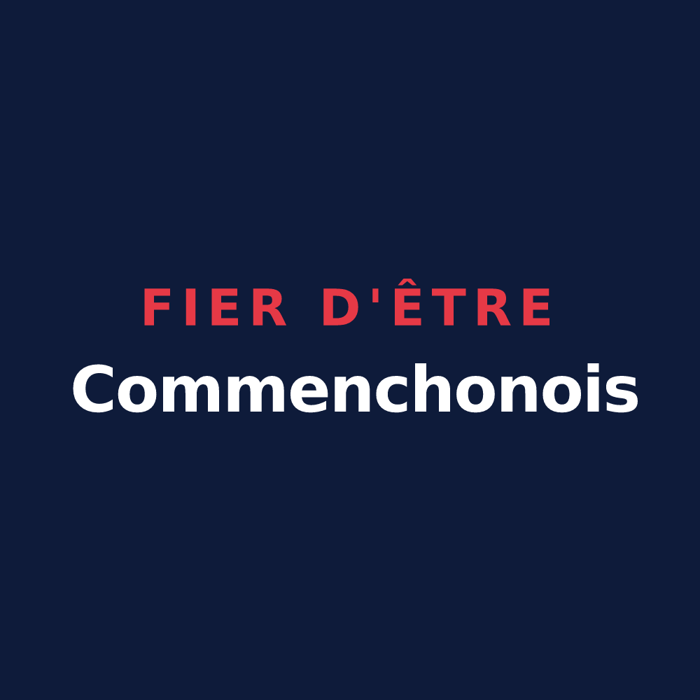 T-shirt « Fier d'être Commenchonois » — design pour Commenchon