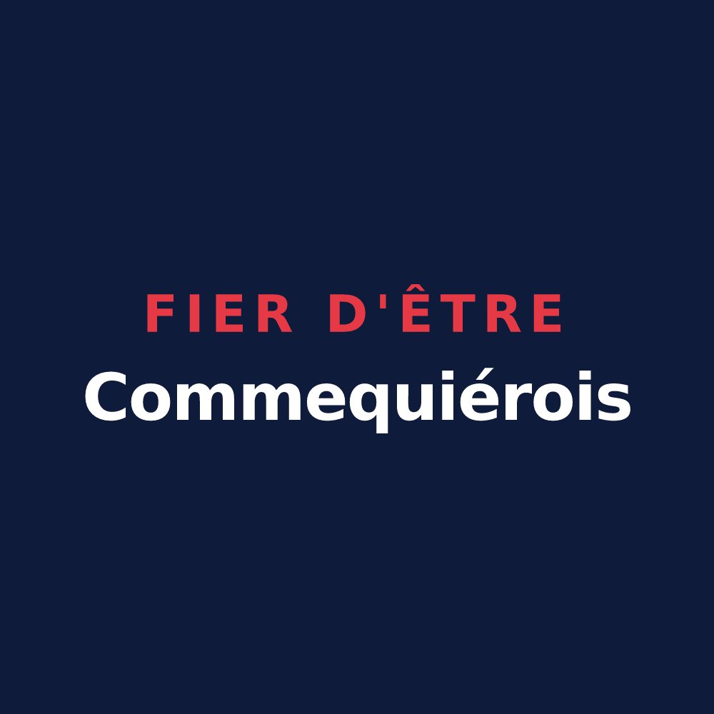 T-shirt « Fier d'être Commequiérois » — design pour Commequiers