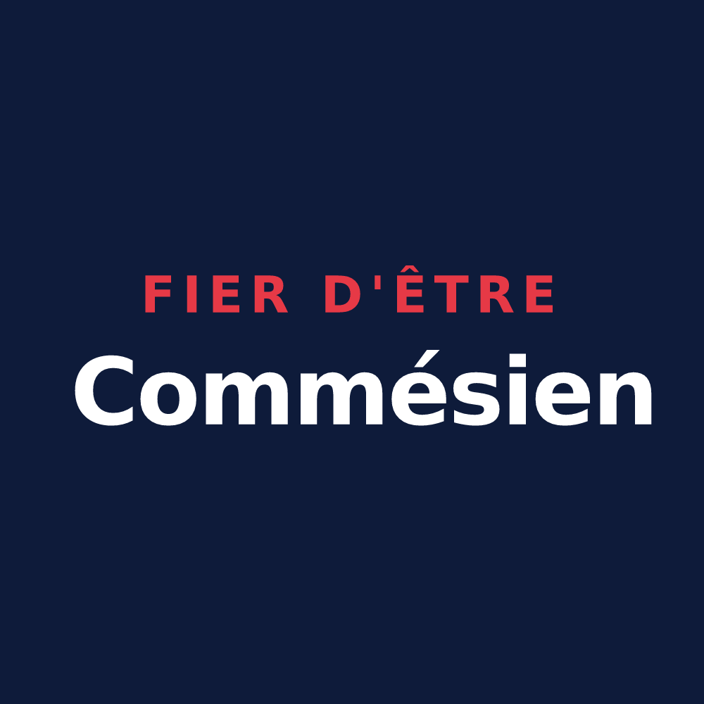 T-shirt « Fier d'être Commésien » — design pour Commes