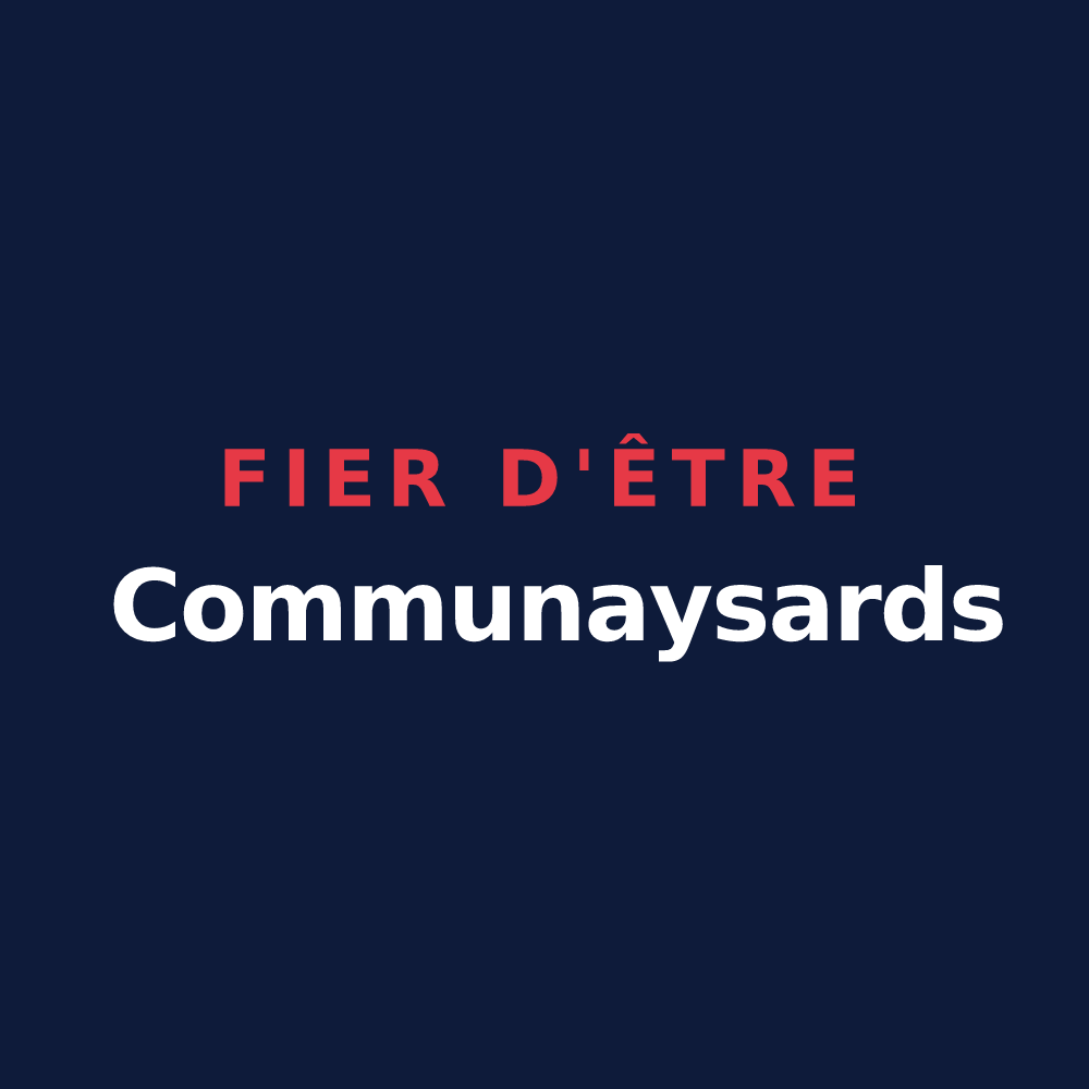 T-shirt « Fier d'être Communaysards » — design pour Communay