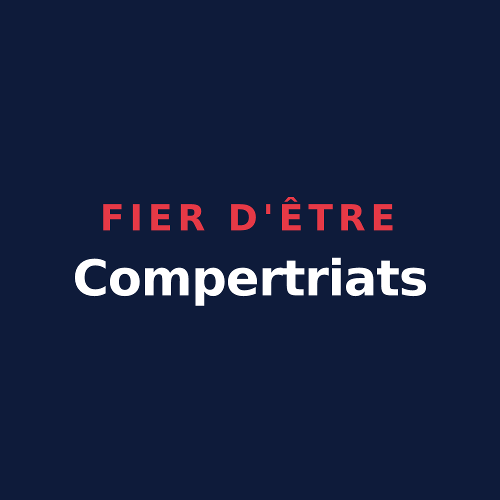 T-shirt « Fier d'être Compertriats » — design pour Compertrix