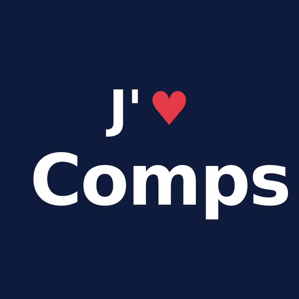 T-shirt personnalisé Comps — design J'aime Comps