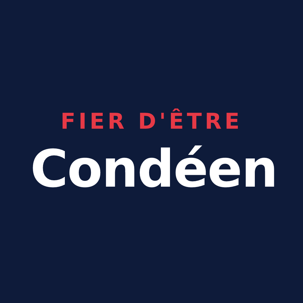 T-shirt « Fier d'être Condéen » — design pour Condé-sur-Sarthe