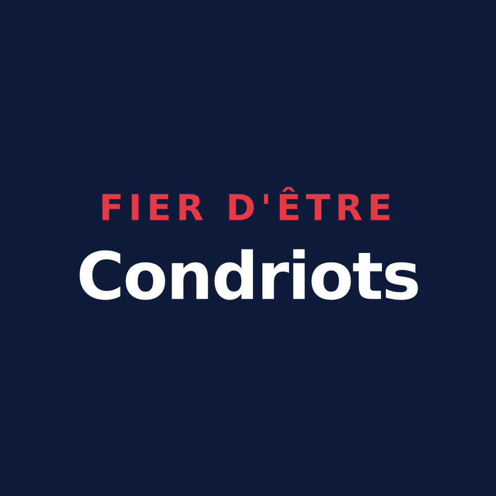 T-shirt « Fier d'être Condriots » — design pour Condrieu