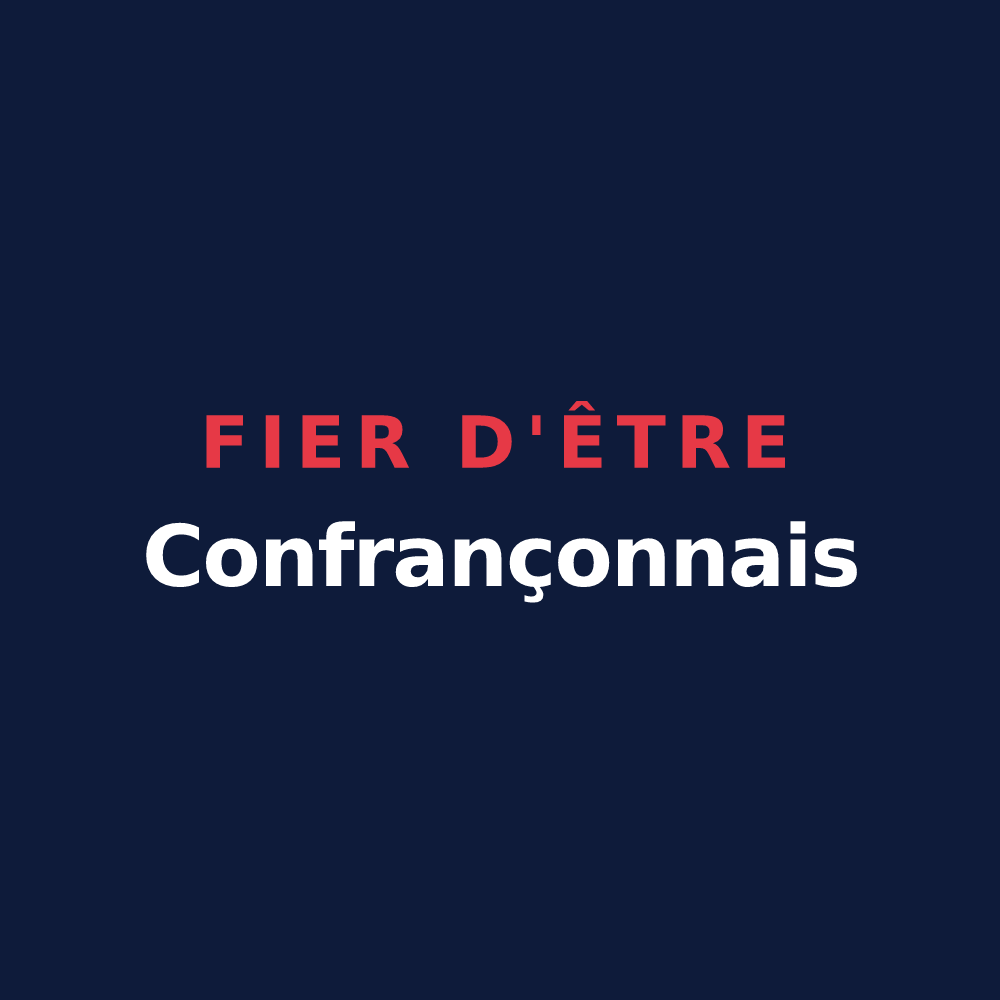 T-shirt « Fier d'être Confrançonnais » — design pour Confrançon