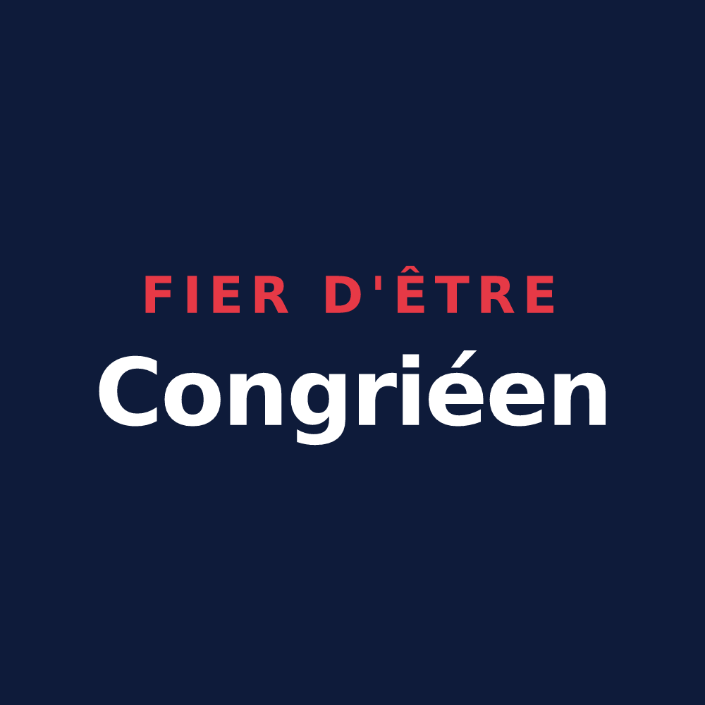 T-shirt « Fier d'être Congriéen » — design pour Congrier
