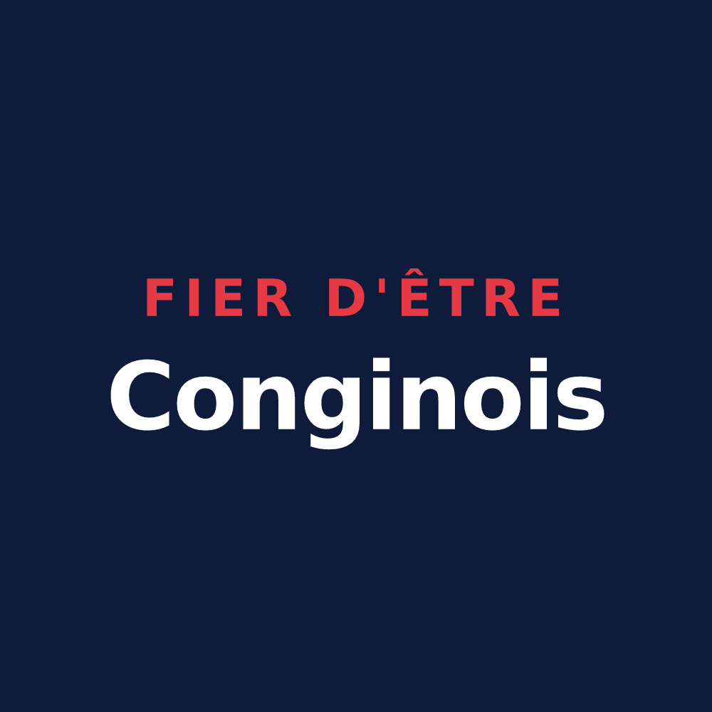 T-shirt « Fier d'être Conginois » — design pour Congy