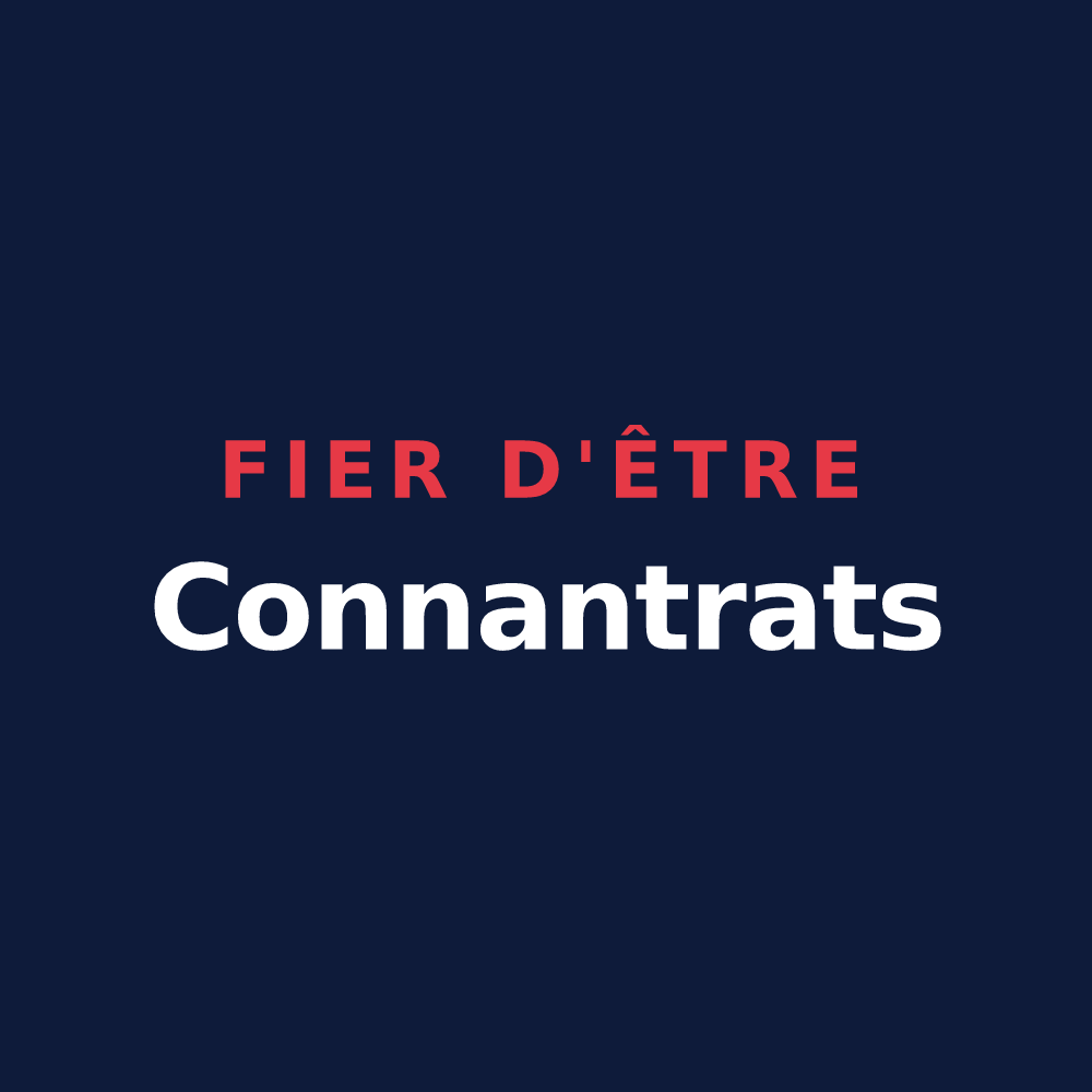 T-shirt « Fier d'être Connantrats » — design pour Connantre