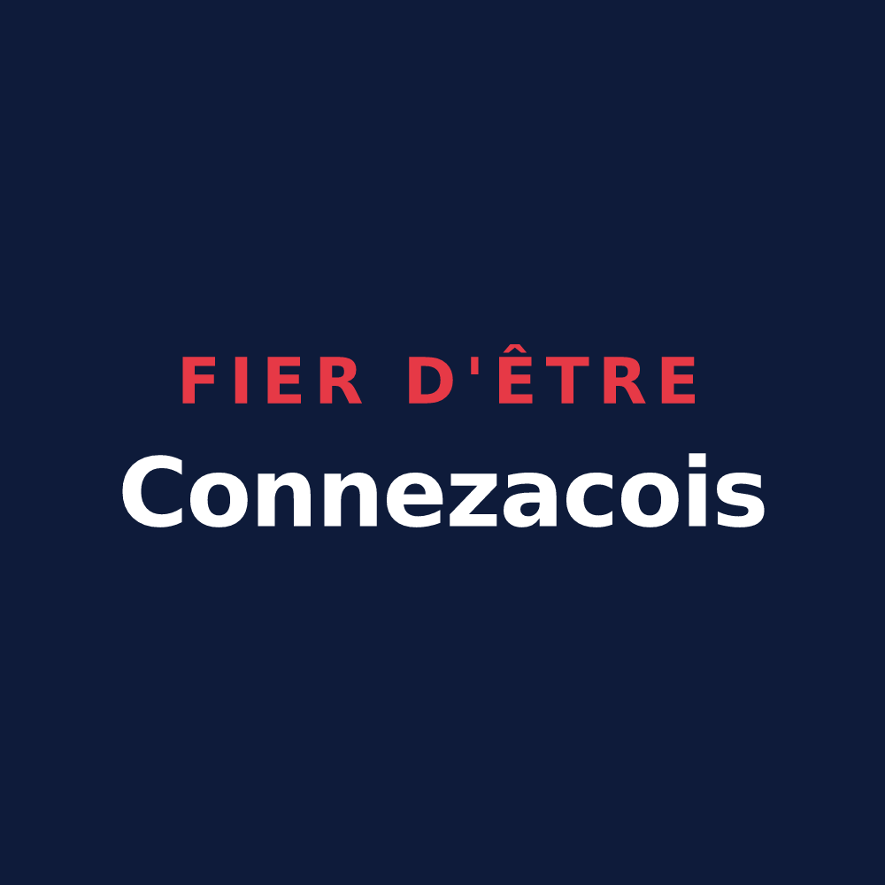 T-shirt « Fier d'être Connezacois » — design pour Connezac