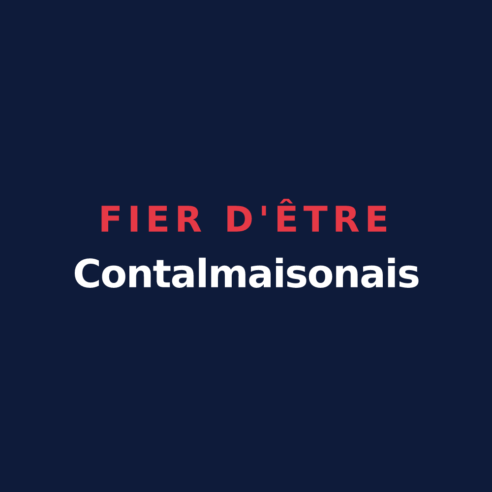 T-shirt « Fier d'être Contalmaisonais » — design pour Contalmaison