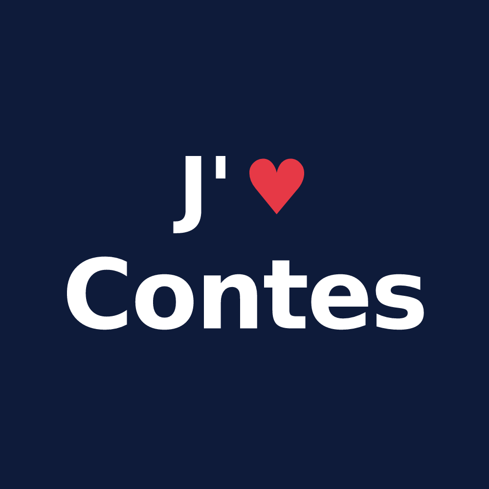 T-shirt personnalisé Contes — design J'aime Contes