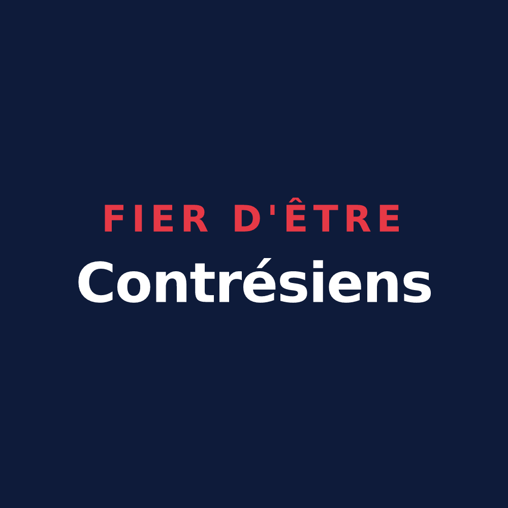 T-shirt « Fier d'être Contrésiens » — design pour Contré