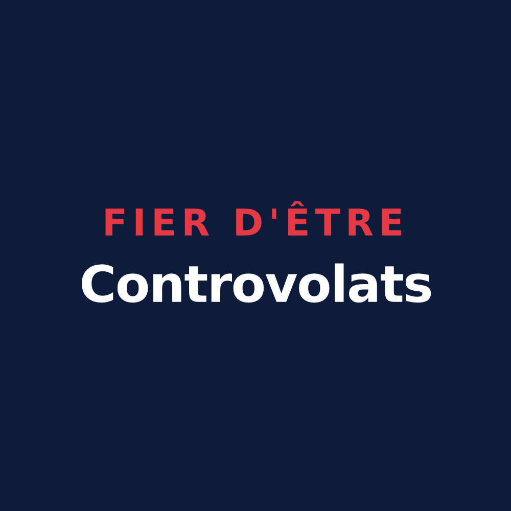 T-shirt « Fier d'être Controvolats » — design pour Contrevoz
