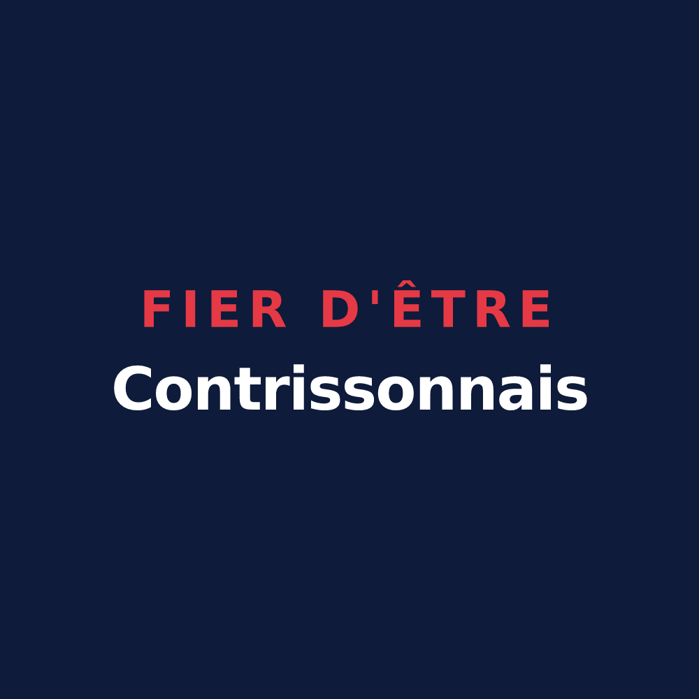 T-shirt « Fier d'être Contrissonnais » — design pour Contrisson