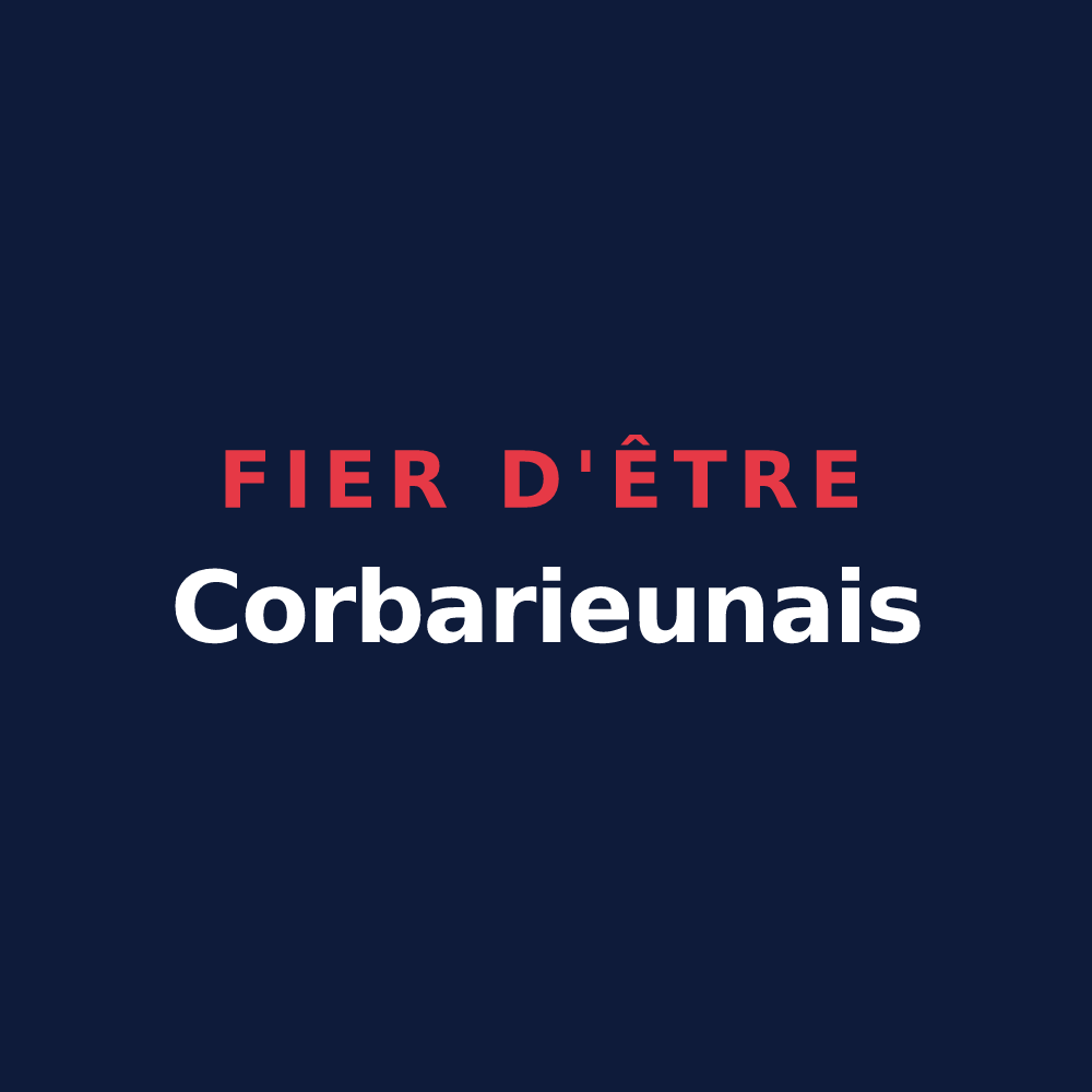 T-shirt « Fier d'être Corbarieunais » — design pour Corbarieu