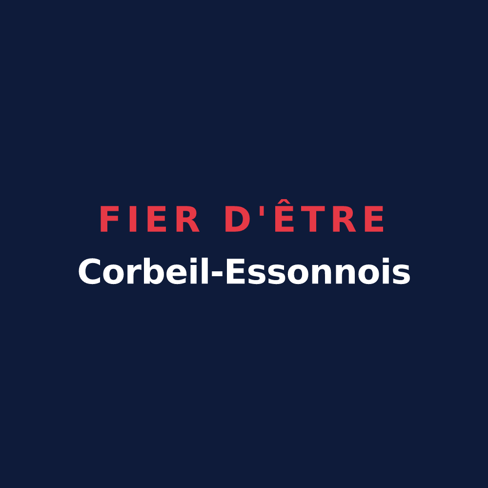 T-shirt « Fier d'être Corbeil-Essonnois » — design pour Corbeil-Essonnes