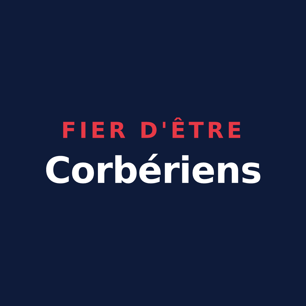 T-shirt « Fier d'être Corbériens » — design pour Corbère