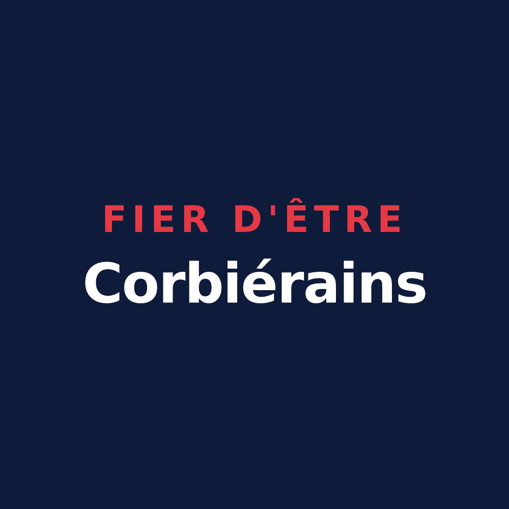 T-shirt « Fier d'être Corbiérains » — design pour Corbières-en-Provence