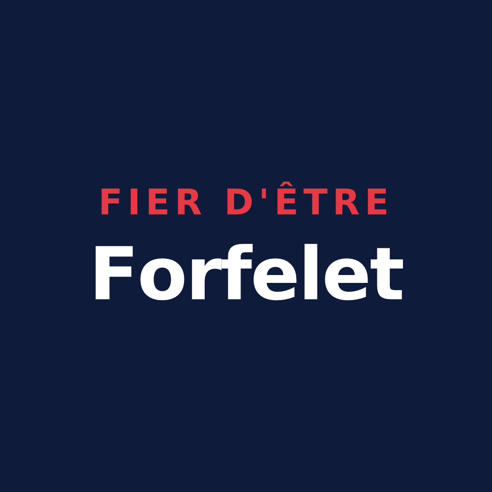 T-shirt « Fier d'être Forfelet » — design pour Corcieux