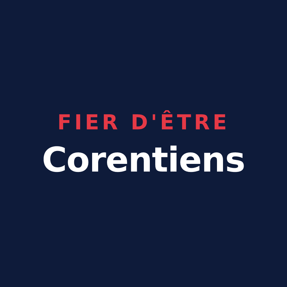 T-shirt « Fier d'être Corentiens » — design pour Coren