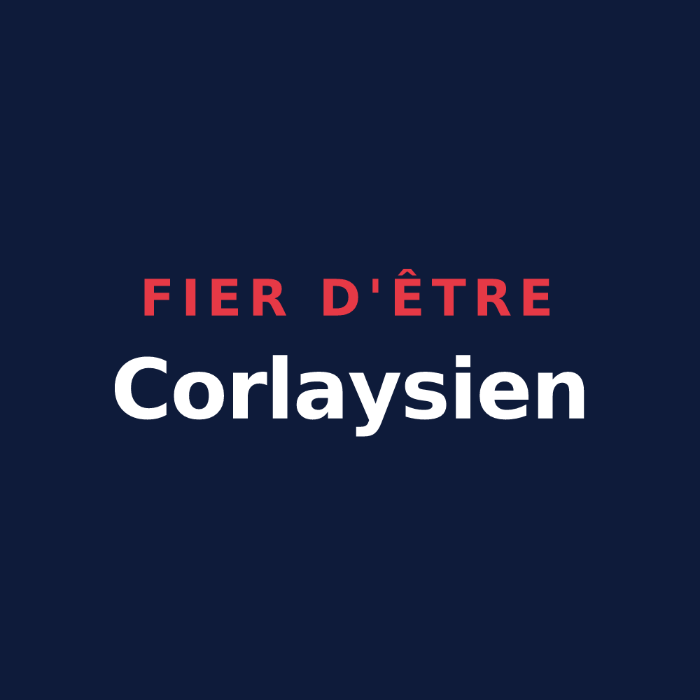 T-shirt « Fier d'être Corlaysien » — design pour Corlay
