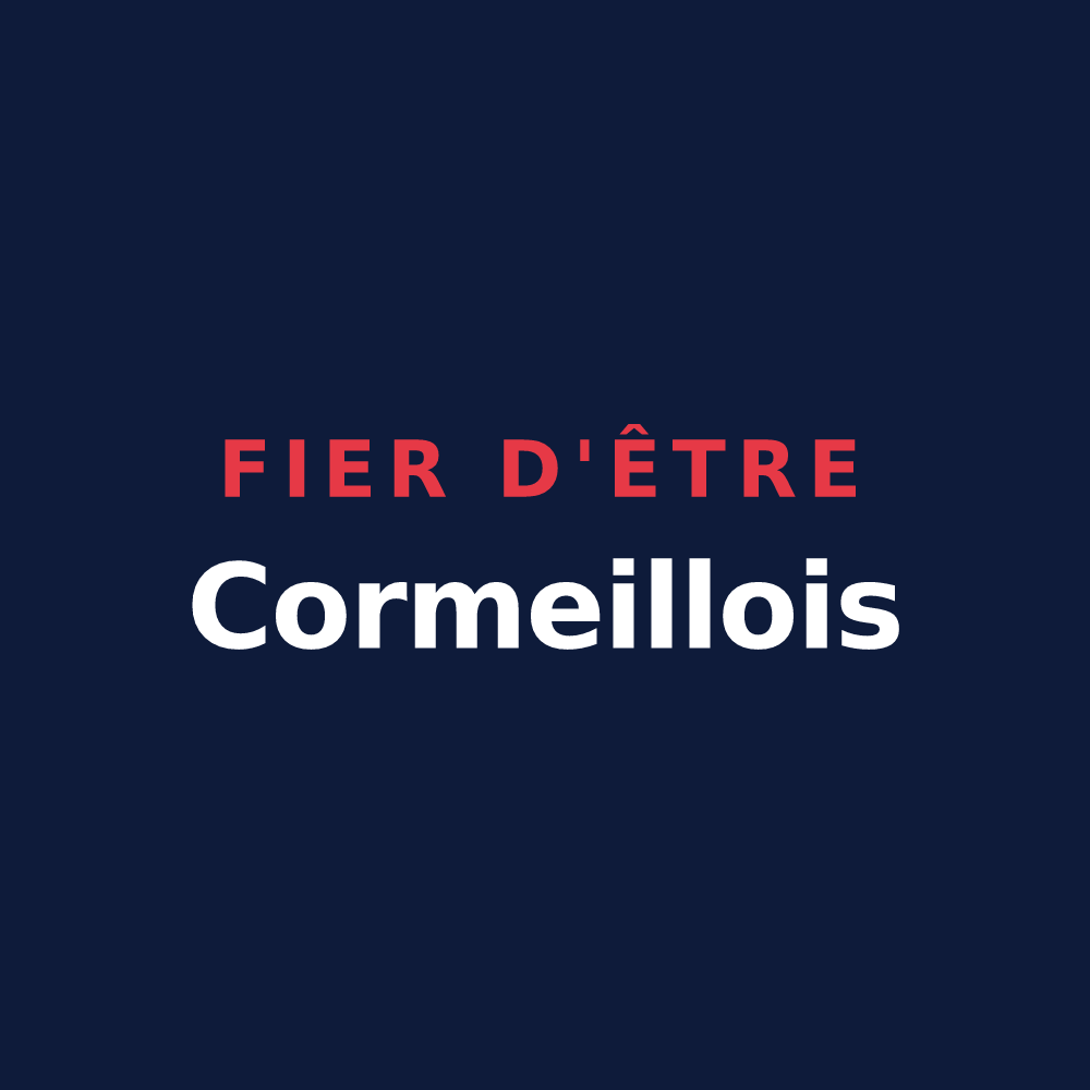 T-shirt « Fier d'être Cormeillois » — design pour Cormeilles