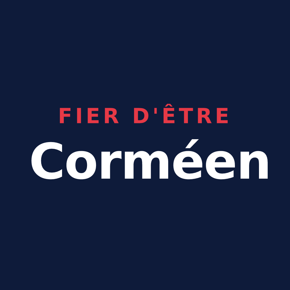 T-shirt « Fier d'être Corméen » — design pour Cormes