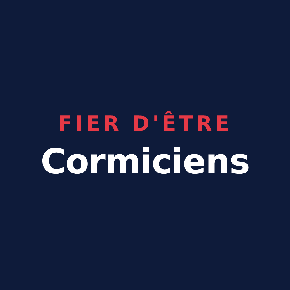 T-shirt « Fier d'être Cormiciens » — design pour Cormicy