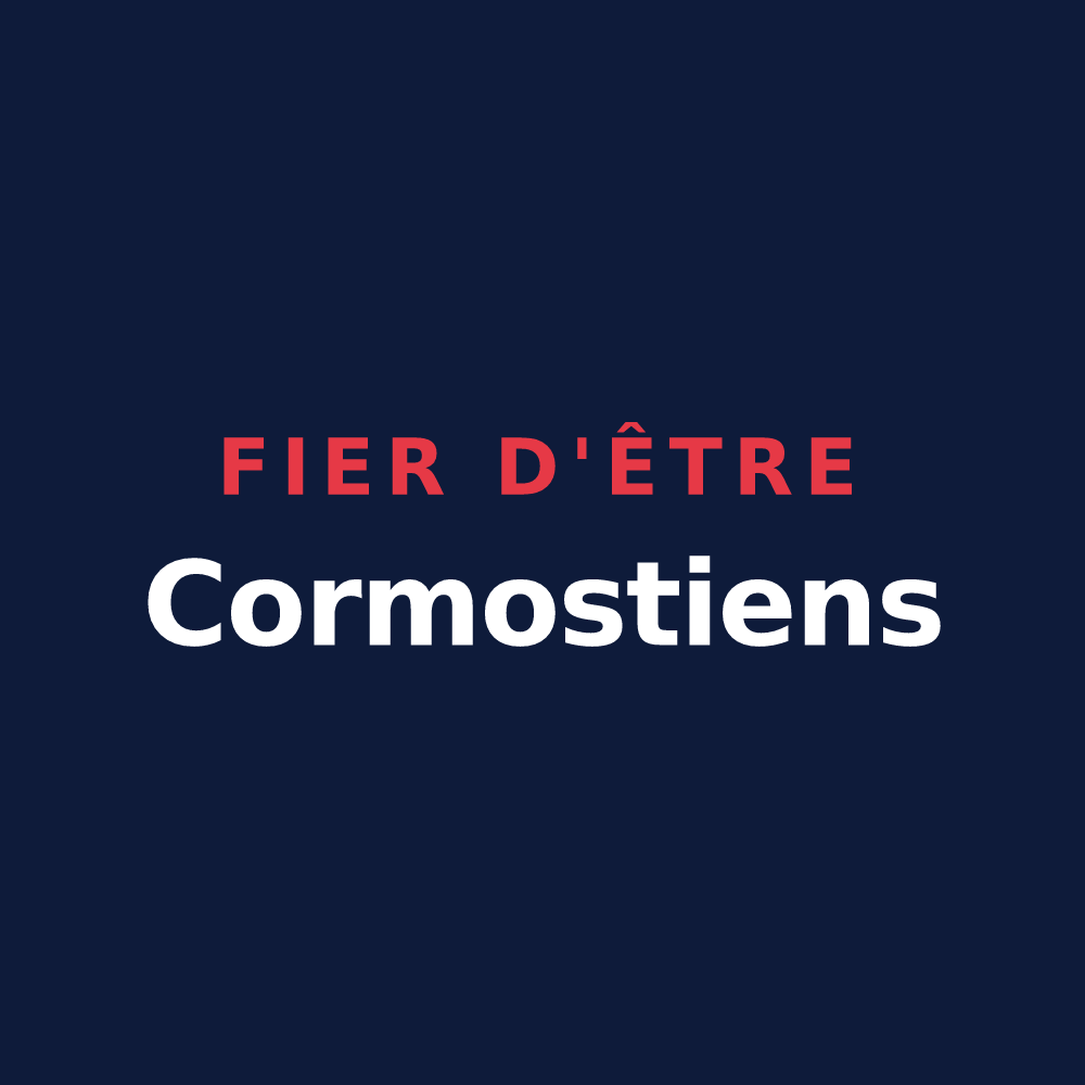 T-shirt « Fier d'être Cormostiens » — design pour Cormost