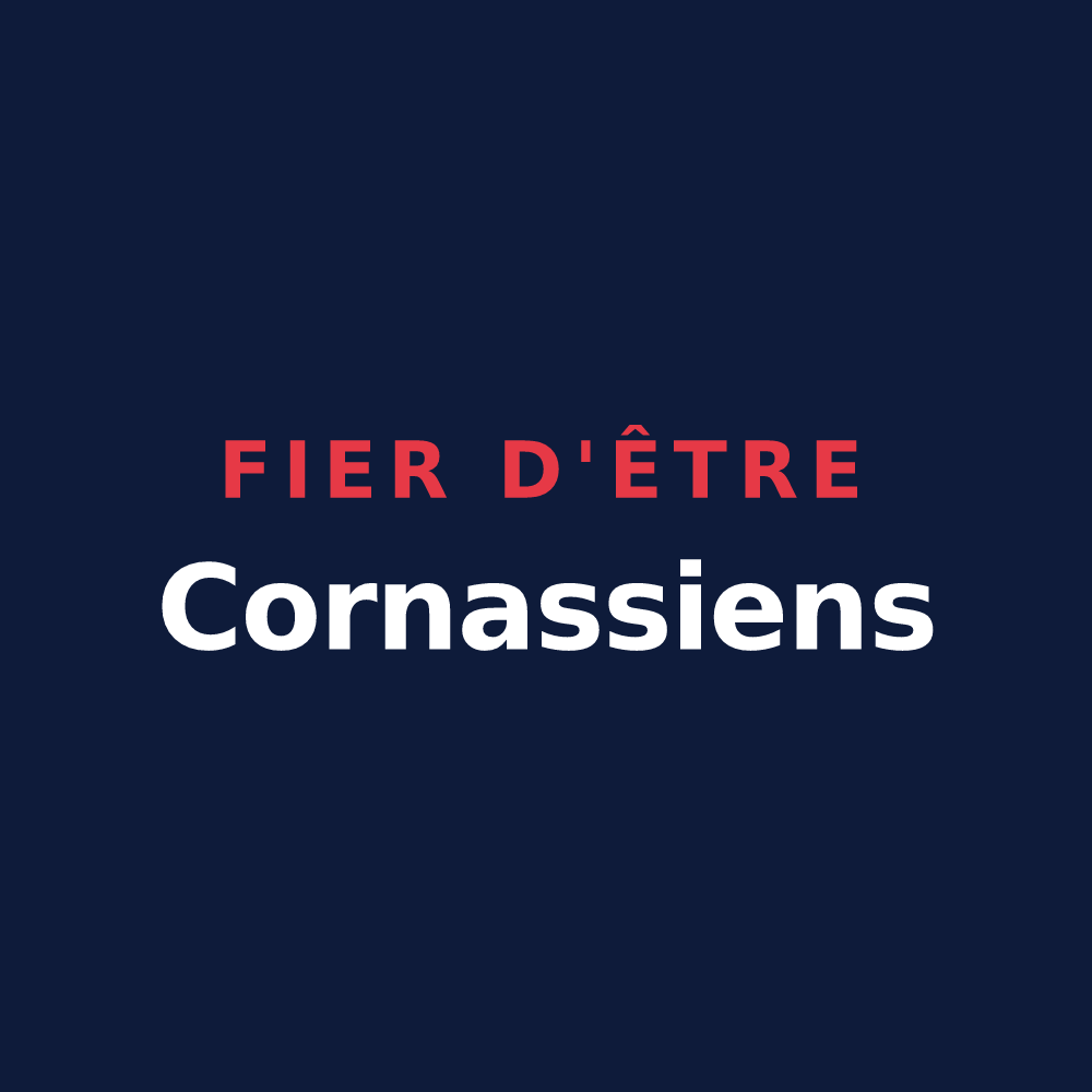 T-shirt « Fier d'être Cornassiens » — design pour Cornas