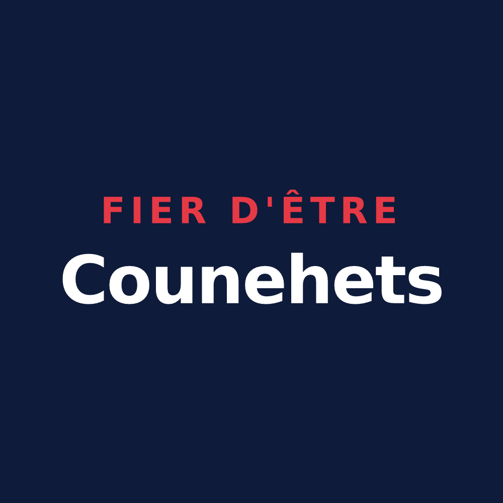 T-shirt « Fier d'être Counehets » — design pour Cornimont