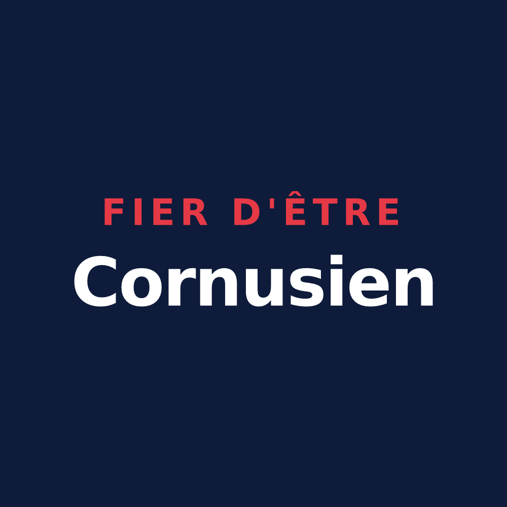 T-shirt « Fier d'être Cornusien » — design pour Corps-Nuds