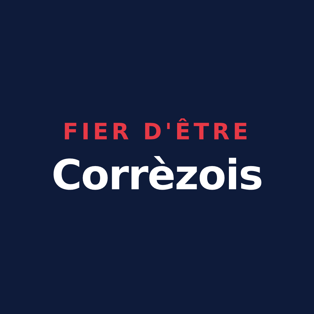 T-shirt « Fier d'être Corrèzois » — design pour Corrèze